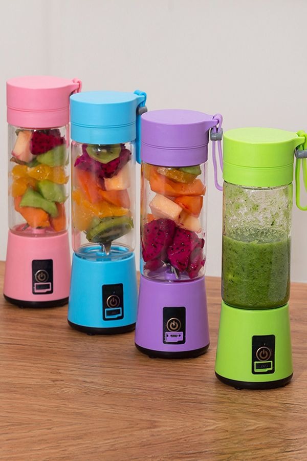 Portable USB Juicer Blender Bottle – Rechargeable Mini Smoothie Maker