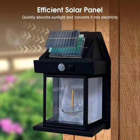 Sensor Solar Bulb Light | 15W Solar Camping Light | Outdoor Solar Sensor Lamp