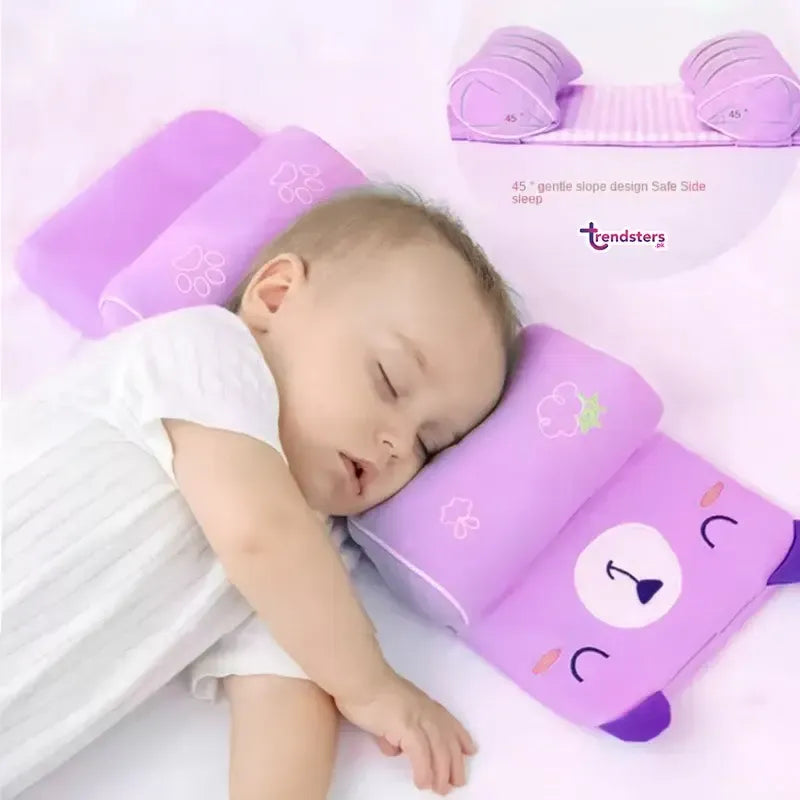 Adjustable Baby Sleeping Support Pillow | Infant Sleep Positioner | Anti-Roll Cushion